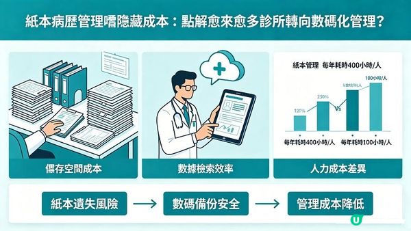 紙本病歷管理嘅隱藏成本：點解愈來愈多診所轉向數碼化管理？