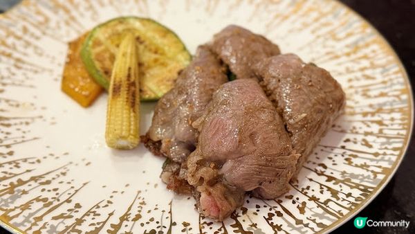 鐵板熊本和牛。Sakurada