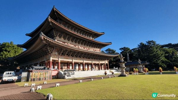 韓國濟州島的廟宇， 莊嚴又美觀 。每一座廟宇也有維修保養， ...