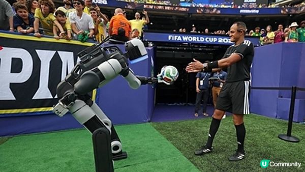 Hyundai Motor 在首次現場比賽環境機械人整合中，將 Atlas 人形機械人帶到 FIFA World Cup 2026™