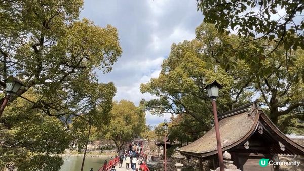 【福岡自由行】太宰府天滿宮一日遊攻略：求學業超靈驗摸神牛、隈研吾大師級特色星巴克，加碼必食熱辣辣梅枝餅！