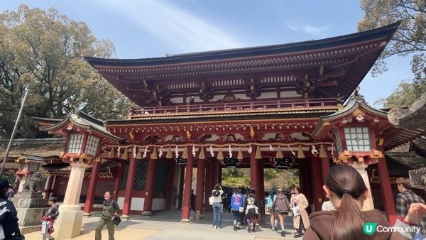 【福岡自由行】太宰府天滿宮一日遊攻略：求學業超靈驗摸神牛、隈研吾大師級特色星巴克，加碼必食熱辣辣梅枝餅！