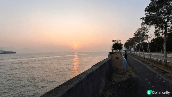第1幅相是我和家姐由荃灣西行沿着青山公路行去青龍頭，在差不多...
