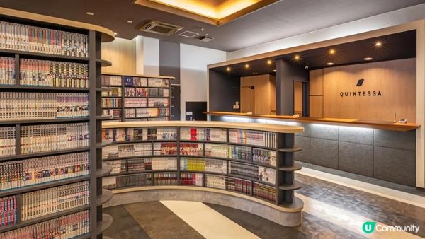 【日系情旅遊日本】過萬本漫畫免費看！鄰近 天神地下街 福岡酒店「Quintessa Hotel福岡渡邊通 Comic＆Books」住宿體驗