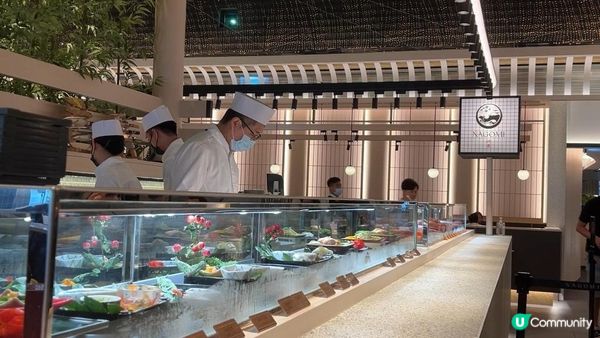 欣葉 NAGOMI 高級日式 Buffet 二訪食記： 必食干貝生魚片