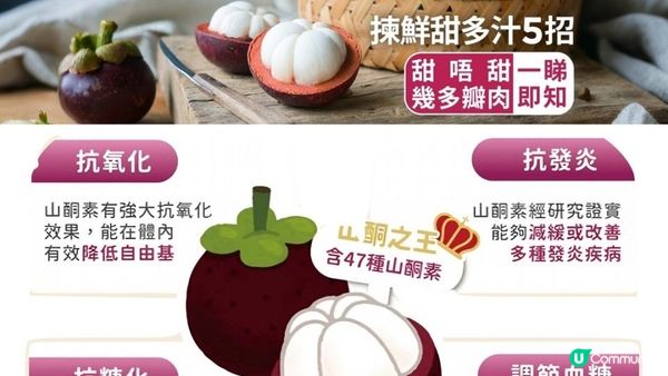 #當年山竹吹到冧晒 🌪️原來營養都係爆燈🥭 