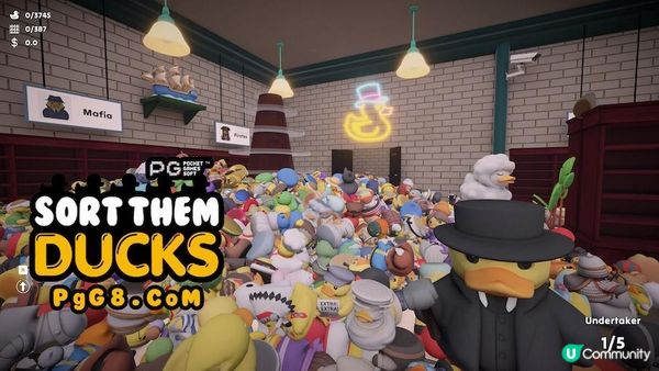 不爱PG怪盗神偷的紧张感？这款《Sort Them Ducks》收纳模拟更适合你