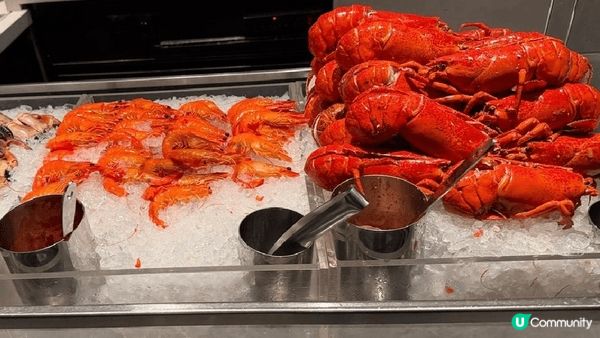 香港金鐘JW萬豪酒店的JW咖啡室，自助晚餐嘅嘢食十分豐富，最...