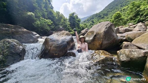 夏季石澗玩水系列💦【東涌黃龍石澗💦黃龍瀑💦】