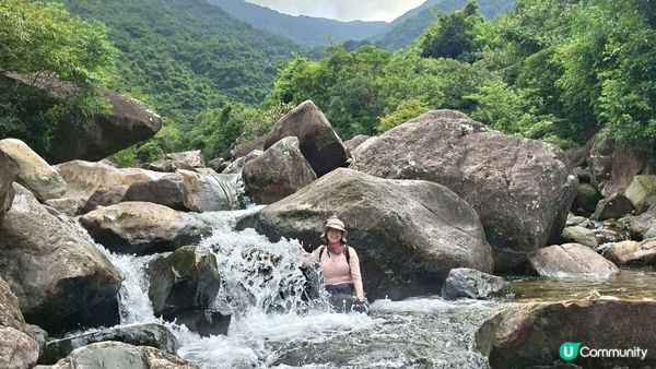 夏季石澗玩水系列💦【東涌黃龍石澗💦黃龍瀑💦】