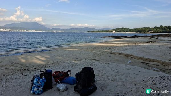 東坪洲2日1夜露營⛺️💦【洲尾沙灘•長沙灣】