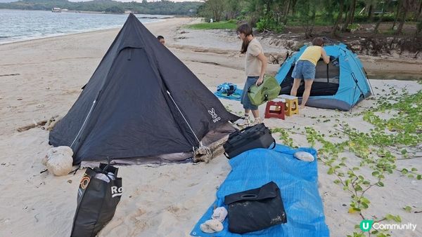 東坪洲2日1夜露營⛺️💦【洲尾沙灘•長沙灣】