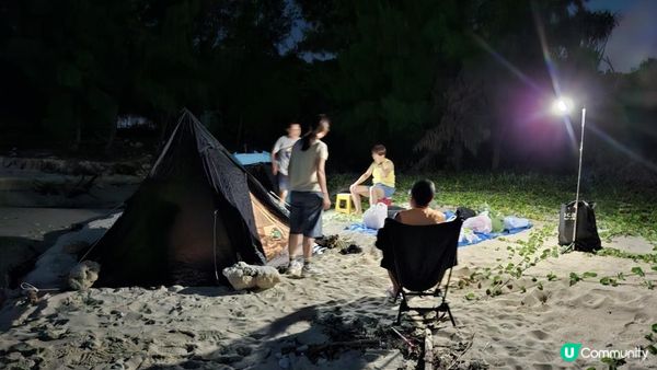 東坪洲2日1夜露營⛺️💦【洲尾沙灘•長沙灣】