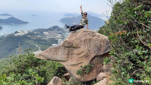 【黃竹坑至灣仔行山篇】石刻、鷹咀石、面具石🎭、聶高信山、金馬倫山
