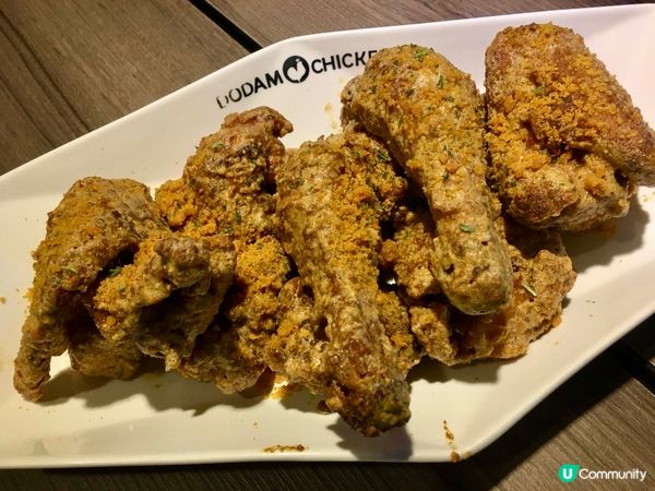 鹹蛋黃黃金炸雞