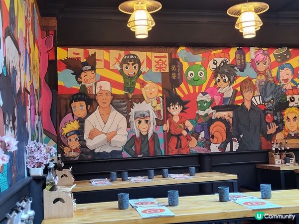 動畫人物龍珠、幽遊白書打卡餐廳