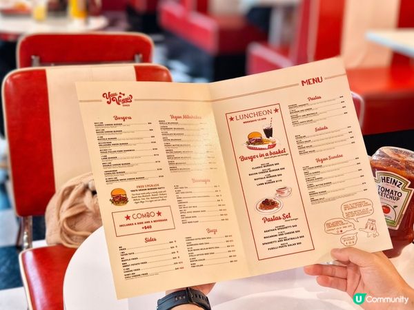 復刻50年代美式Diner🍟🍔🥤