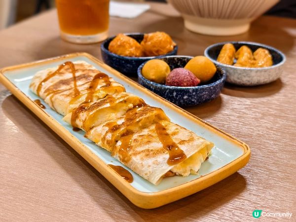 台式拉絲🧀芝士蛋餅