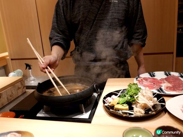 日籍主廚主理新開張A4和牛壽喜燒料理