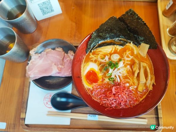 旺角麵屋祈匠必食辛辣蝦湯拉麵！