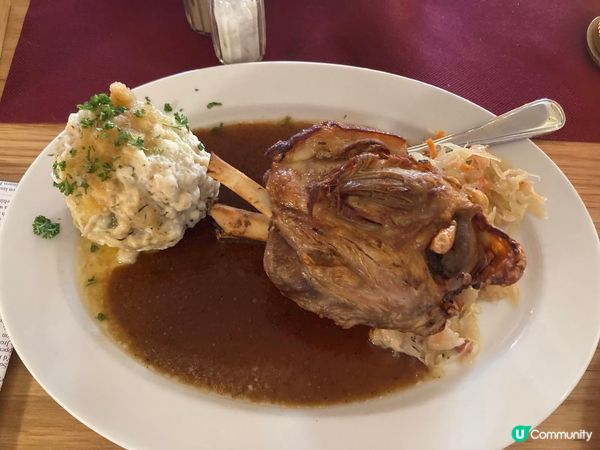 去德國一定要食豬手飲啤酒