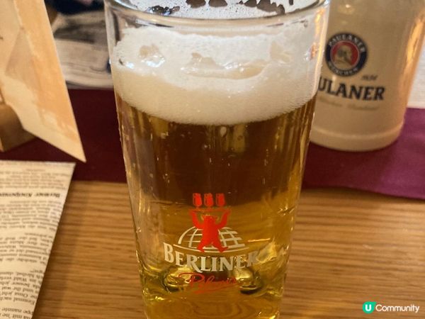 去德國一定要食豬手飲啤酒