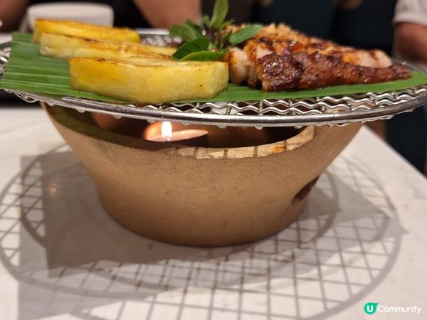 深圳金光華店美奈小館，芒果黑白糯米飯-黑白糯米煙勒，西貢炭?...