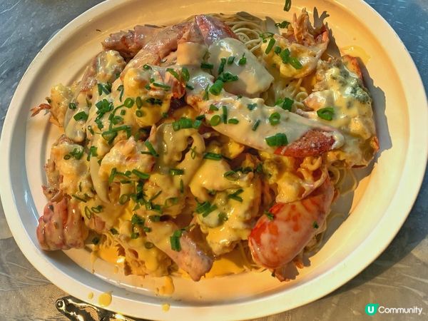 酒樓嘅龍蝦伊麵一流