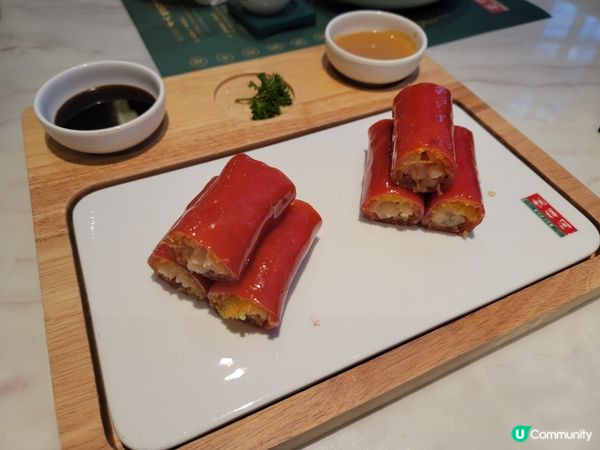 深圳酒樓有特色的紅米腸，大大隻蝦餃及幼滑蛋撻