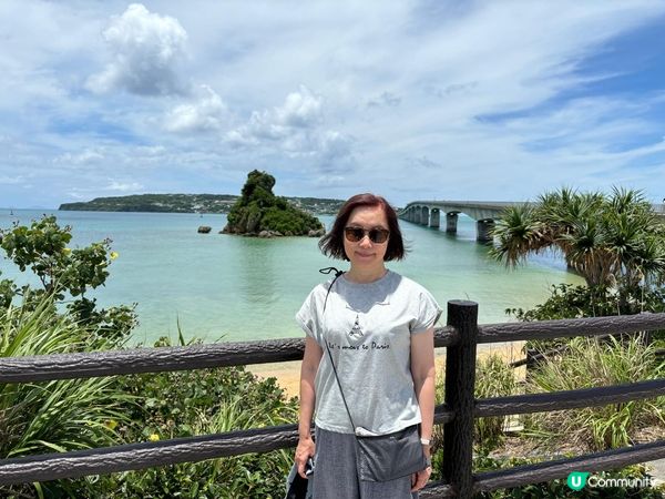 冲繩打卡熱点，有沙灘，有怪石，有美食如海胆，鲍鱼等等