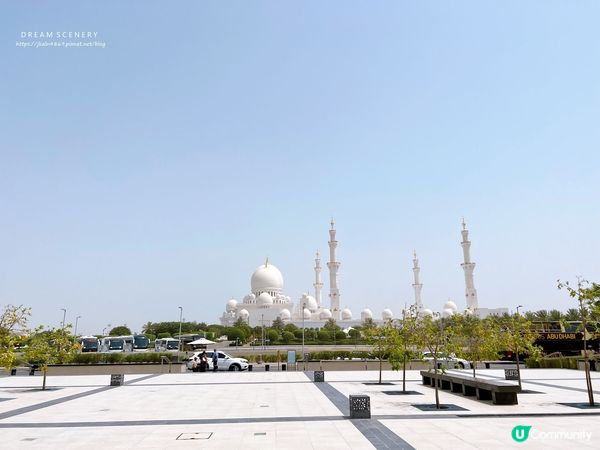 【杜拜-Abu Dhabi】世界上最大的清真寺之一│謝赫扎耶德大清真寺│Sheikh Zayed Grand Mosque