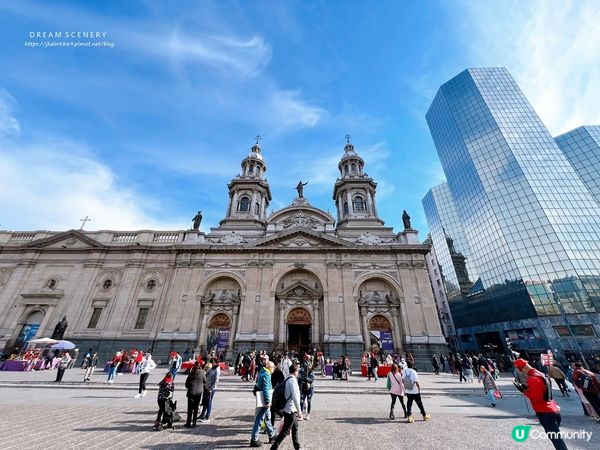 【智利-Santiago】聖地亞哥景點|Plaza De Armas|Catedral metropolitana de Santiago
