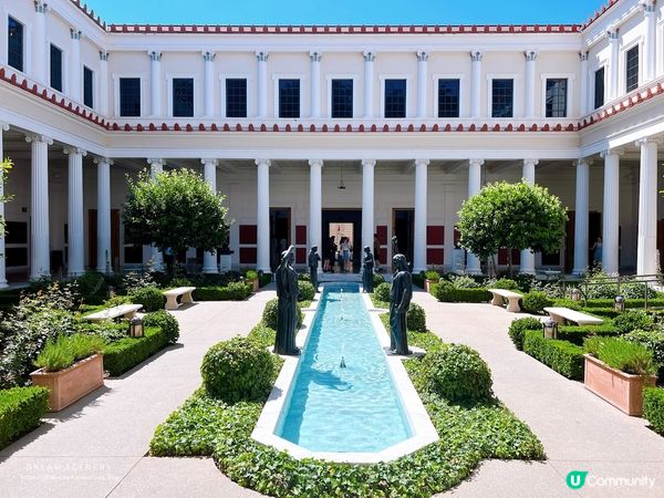 【美國-Los Angeles】洛杉磯的古典瑰寶│蓋蒂別墅│Getty Villa