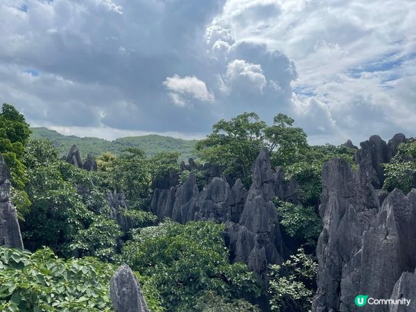 地表最狂石林！⛰️ 廣西富川神劍石林！📸