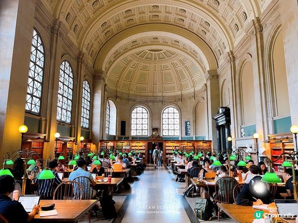 【美國-Massachusetts】城市中心的文藝綠洲 │波士頓公共圖書館│Boston Public Library