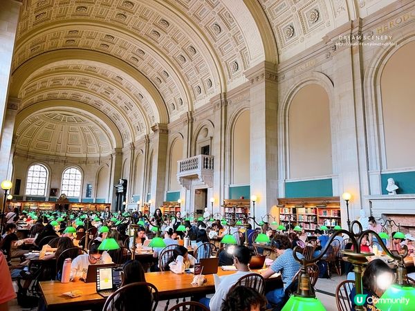 【美國-Massachusetts】城市中心的文藝綠洲 │波士頓公共圖書館│Boston Public Library