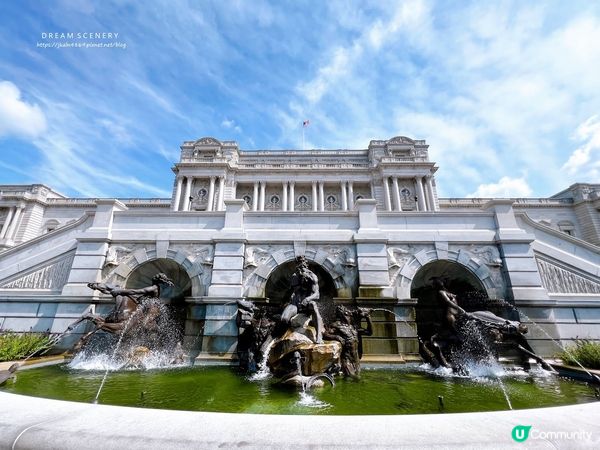 【美國-Washington】世界最美圖書館之一 │ 世界最大圖書館巡禮 │ Library of Congress