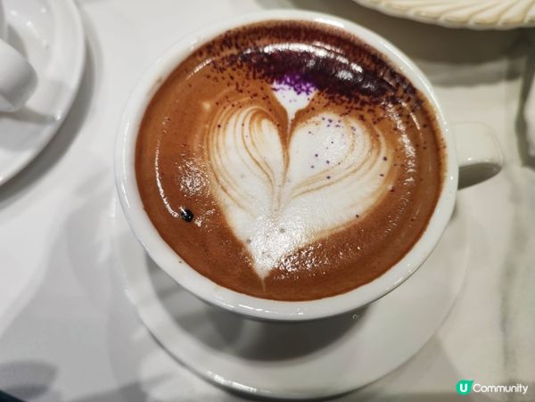 葵興新開cafe|必飲紫薯Latte