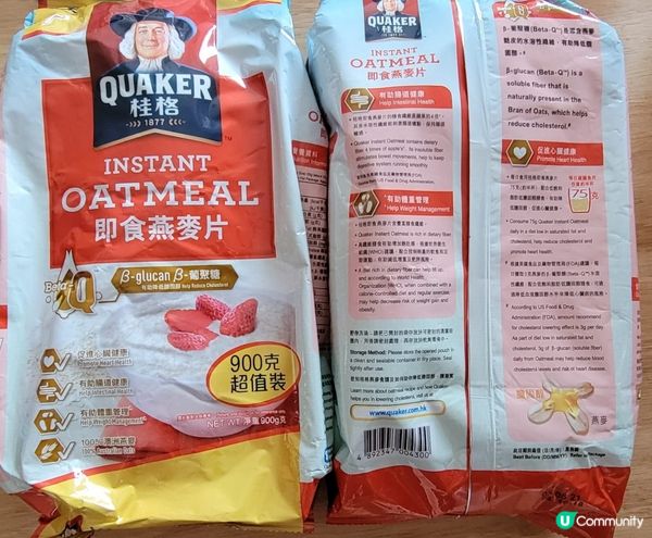 桂格800+100克即食燕麦片