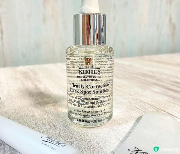 去黃淡紋小幫手 ～ Kiehl’s 的「早C晚A」抗氧再生護膚程序 ～ 用過就會明白