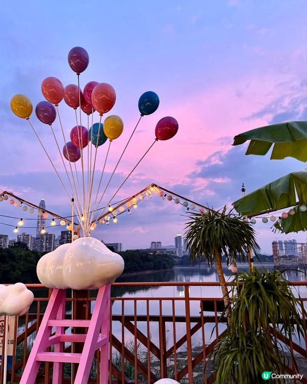 星空下的露營餐廳🏕️  