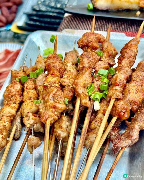 星空下的露營餐廳🏕️  