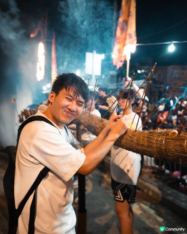 薄扶林舞火龍