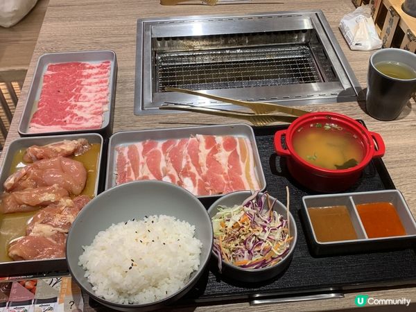 ## 一人燒肉🔥  無煙無味  盡情食😋