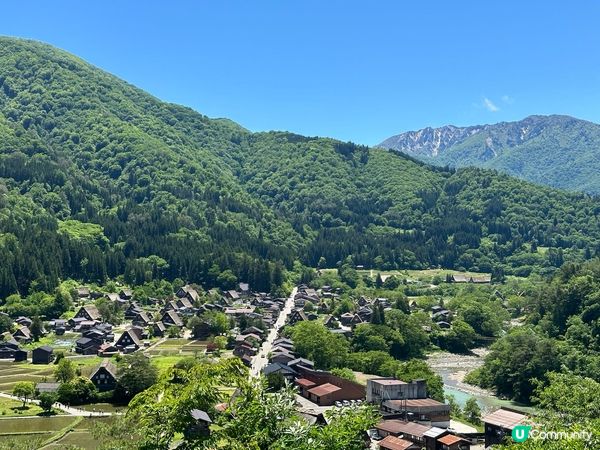 5月去了一個戶外有夏天及冬天景的名古屋之旅 - 白川鄉合掌村...