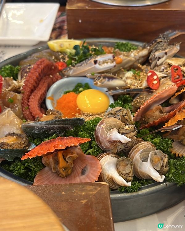 釜山海雲台必食生醃海鮮拼盤🦐🦞🦀