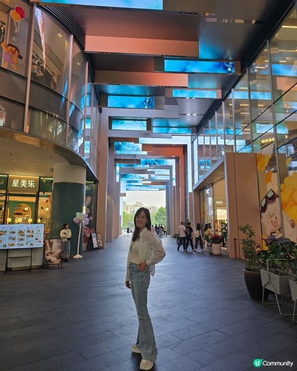 深圳坂田萬科廣場🤩！黑臉琵鷺貓仔打卡📸！偽新加坡風🌳！