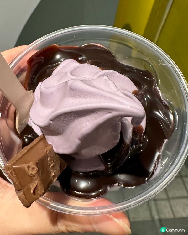 麥當勞紫薯朱古力kitkat新地