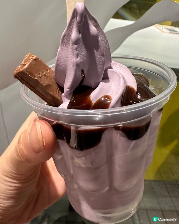 麥當勞紫薯朱古力kitkat新地