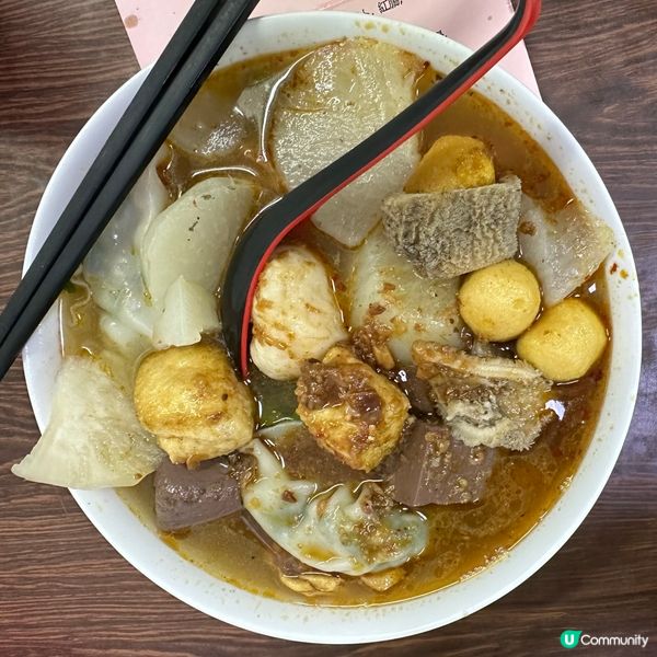 德興車仔麵抵食$37 12餸